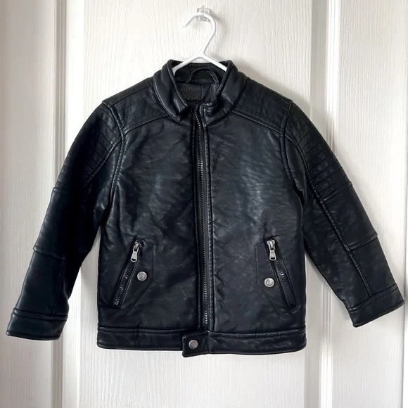 Urban Republic Jackets Coats Kids Faux Leather Moto Jacket